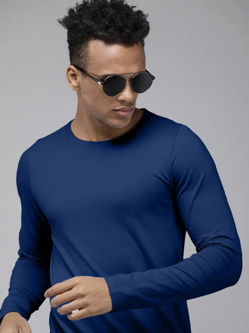 Men Plain Fancy Regular Wear Wholesale Tshirt Latest Collection